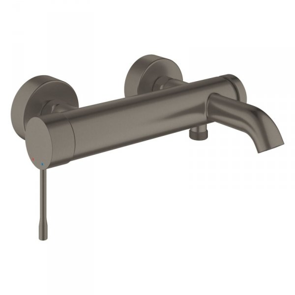 Grohe Essence Bateria wannowa natynkowa brushed hard graphite 25250AL1