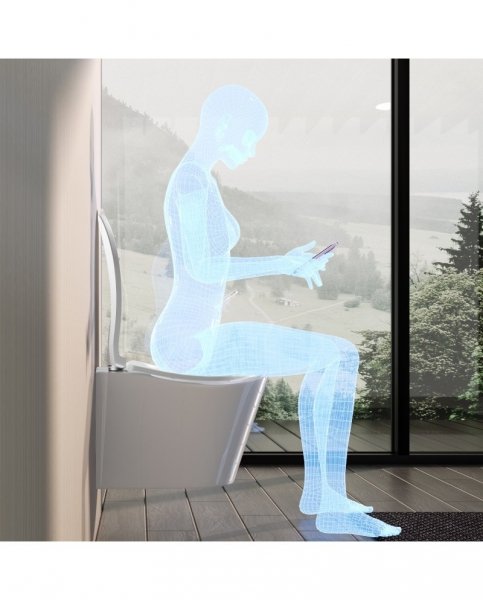 Lavita Miska wisząca WC Ergoseat 3.0 z deską wolnoopadającą 5900378343493