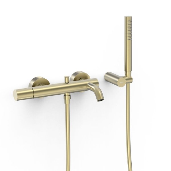 Tres STUDY Bateria jednouchwytowa ścienna wannowa i prysznicowa 26117001CA