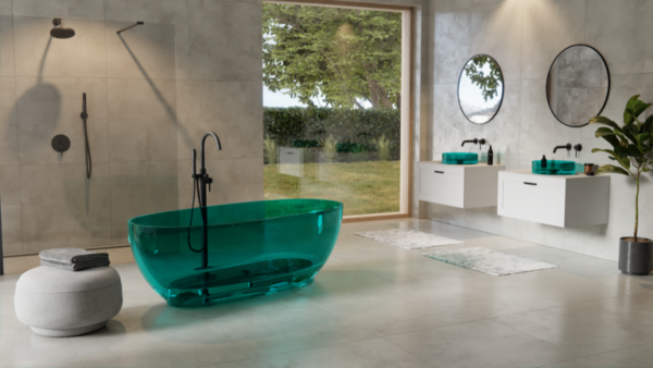 Besco Mexa Ocean Breeze wanna wolnostojąca 170 maskownica biała WAM170OBW