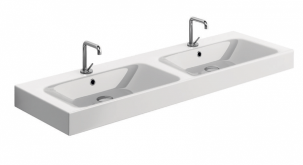 Kerasan 353601 CENTO umywalka 140X45 D. wanna SOSP/APP bianco