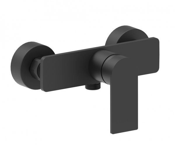 AQG Bateria prysznicowa Alpha Czarny 01ALP300NG