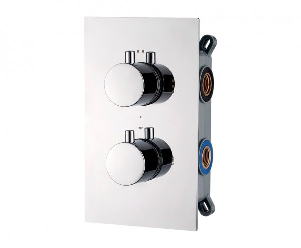 AQG Bateria termostatyczna 2-drożna Alpha Therm Chrom 03ALT351CR