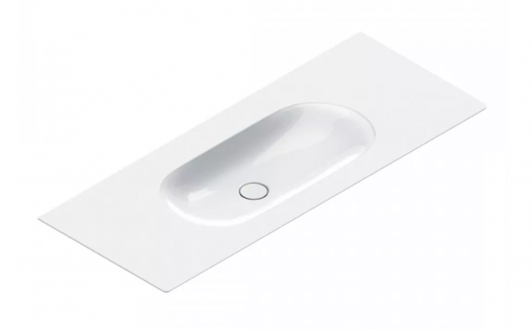 Catalano Sfera umywalka ścienna 125x50cm z kompletem mocowań biały połysk 1125HZ00/0521260001