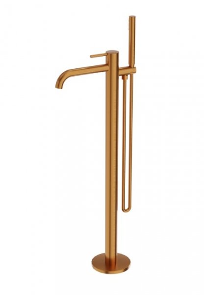Lavita Bateria wannowa wolnostojąca Orion Brushed Copper 5900378357308
