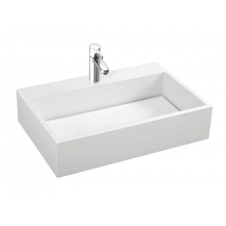 Marmorin Modico 800 umywalka nablatowa 80x43cm, biała PU058020800
