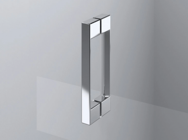 Ronal Sanswiss wejście narożne dwuczęściowe 75-120x200 cm, szkło Master Carré, profile chrom PUE2GSM11030