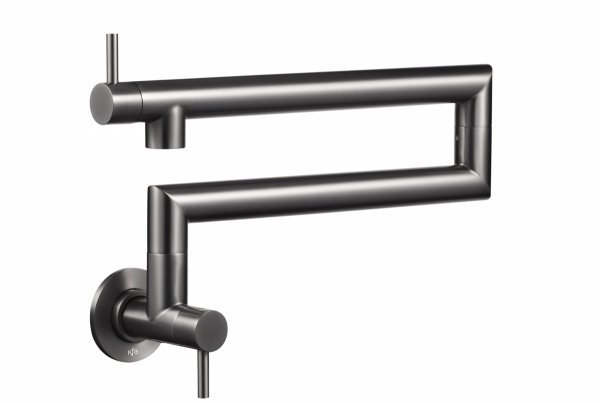 KFA DUERO POT FILLER GUN METAL GREY bateria kuchenna przegubowa 662303061