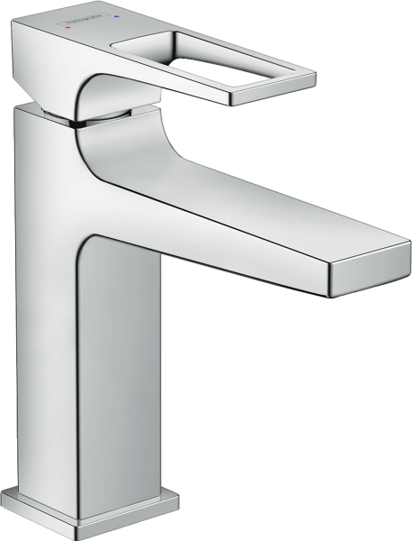 74507000 Hansgrohe Metropol Jednouchwytowa bateria umywalkowa 110 z uchwytem Loop i kompletem odpływowym Push-Open