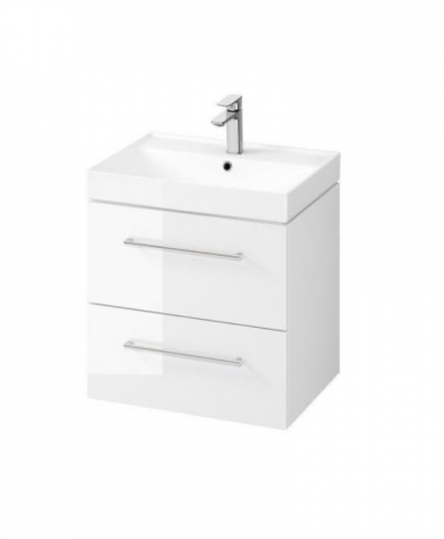 Cersanit LARGA Zestaw Umywalka meblowa z szafką podumywalkową 59,4x44,4x65,2 cm kolor biały S801-439