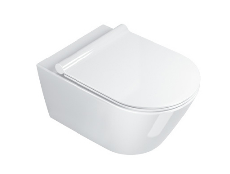 Catalano ZERO 50 miska WC wisząca bezrantowa 50cm biały połysk 1VSZ50R00/0111500001