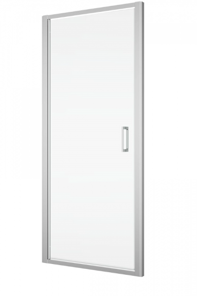 Ronal drzwi wahadłowe jednoczęściowe 80x200 cm, szkło Durlux 200, profile biały TLSP0800422