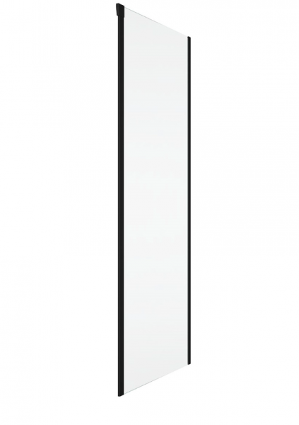 Ronal Sanswiss ścianka boczna 80x200 cm, szkło przezroczyste, profile BLACK LINE czarny mat CAST0800607