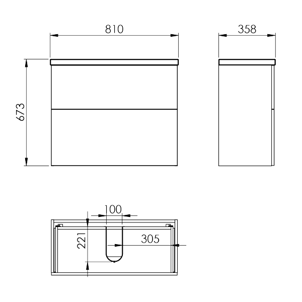 Elita SET KIDO 80 2S BLACK MATT PDW 168100 /A341681000