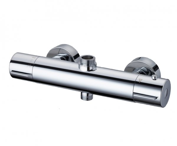 AQG Bateria termostatyczna do systemu prysznicowego z podwójnym wyjściem Sigma Chrom 03SIG385CR