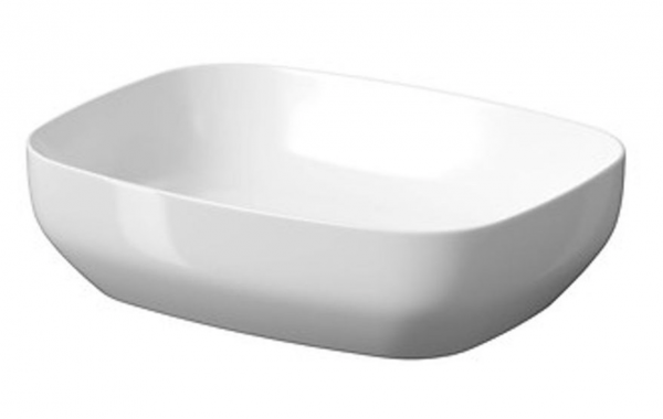 Cersanit LARGA Umywalka nablatowa prostokątna 50x38 cm K677-003