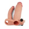 Add 3 Pleasure X Tender Vibrating Double Penis Sleeve