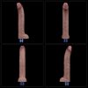 11 REAL SOFTEE Rechargeable Silicone Vibrating Dildo