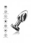 Buttplug Vibr. Medium Silver