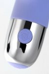 Vibrator with clitoral stimulation Flovetta Crocus, silicone, purple, 17.5 cm