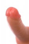 Realistic dildo Caliber 14/4 , PVC, flesh,  length 14cm, diameter 4cm