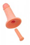 Realistic dildo Caliber 16/5 , PVC, flesh,  length 16cm, diameter 5cm