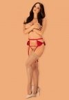 Bielizna-Rubinesa pas i stringi  S/M