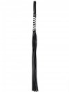 Black White Long Stripe Flogger