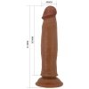 PRETTY LOVE - KEON 8.4(214mm) Sliding Skin Series TPR, Suction base Bendable