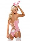 Strój seksownego króliczka. Bunny suit kostium różowy L/XL