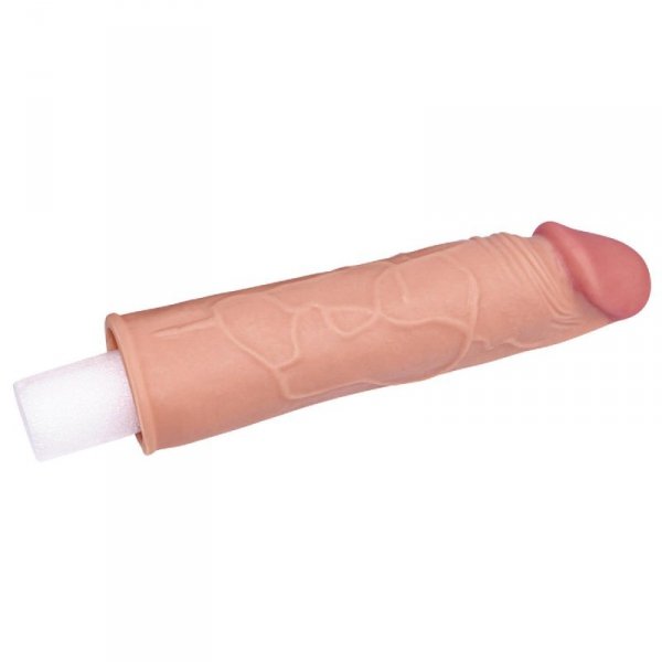 Add 1&quot;&quot; Pleasure X Tender Penis Sleeve Flesh