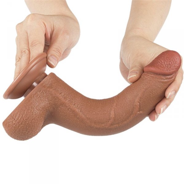 8.5&#039;&#039; Sliding Skin Dual Layer Dong Brown
