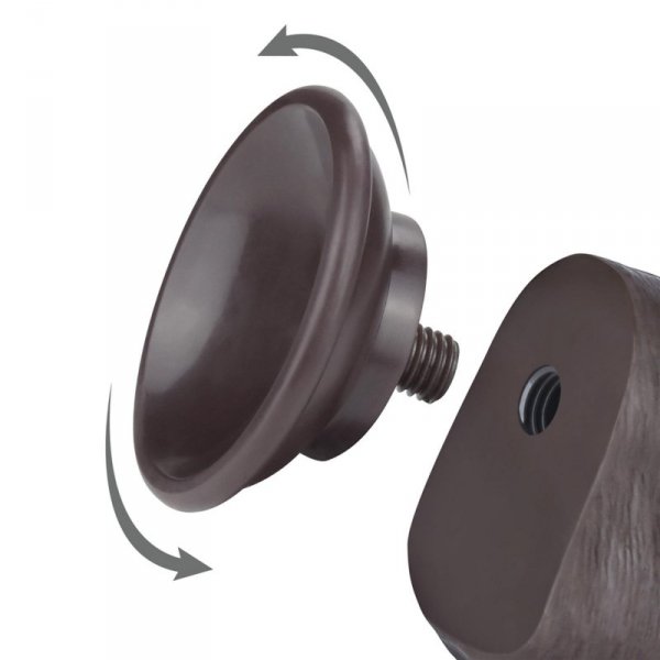 8&#039;&#039; Sliding Skin Dual Layer Dong Black