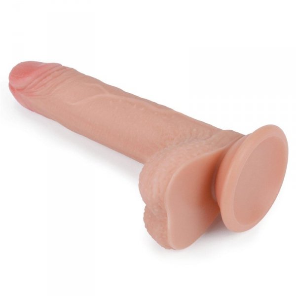 7&#039;&#039; Dual layered Platinum Silicone Cock