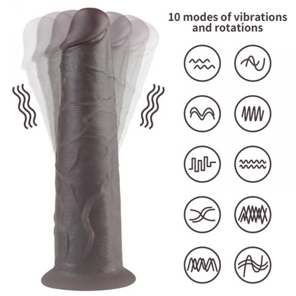 8.0&#039;&#039; Dual Layered Platinum Silicone Rotator