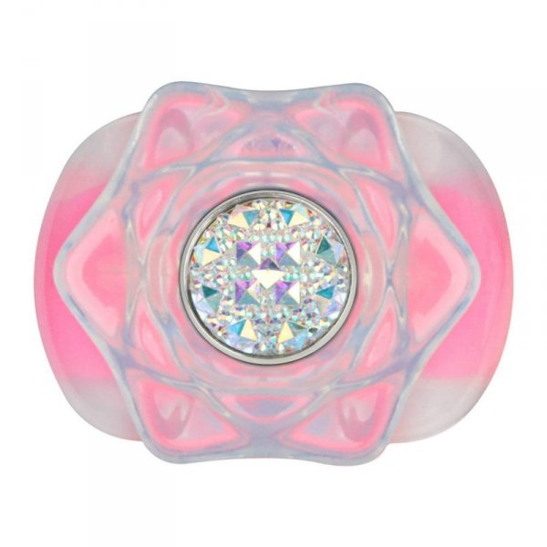 Gemoria Silicone Butt Plug - Dual Crescent  (Glow-In-The-Dark)