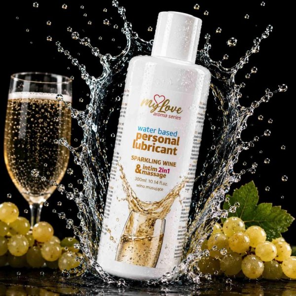 MyLove Aroma Series Intim&Massage 2in1 Sparkling Wine 300ml