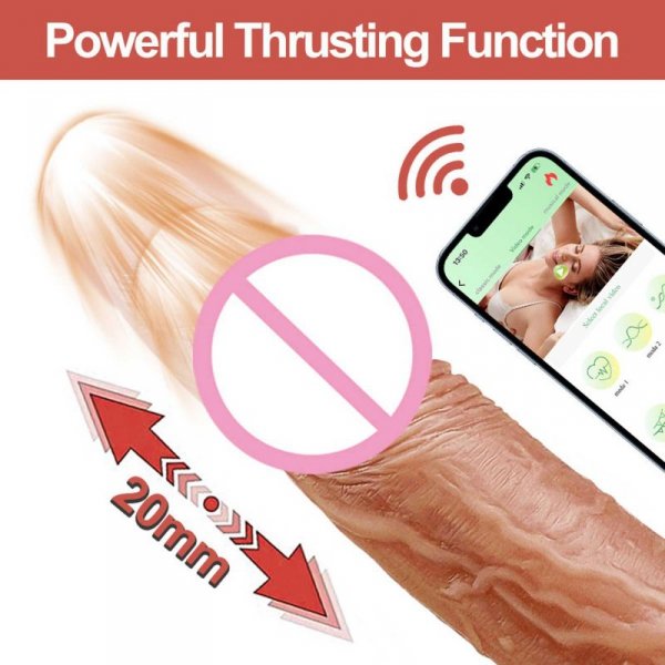 Lovesecret Premium Realistic Vibrator App Function