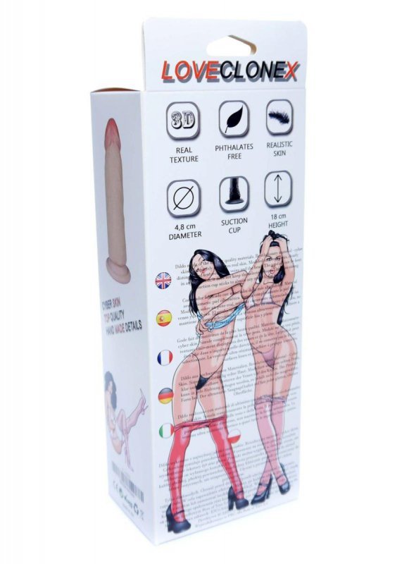 Dildo-KRATOS-LOVECLONEX 6&quot;&quot;