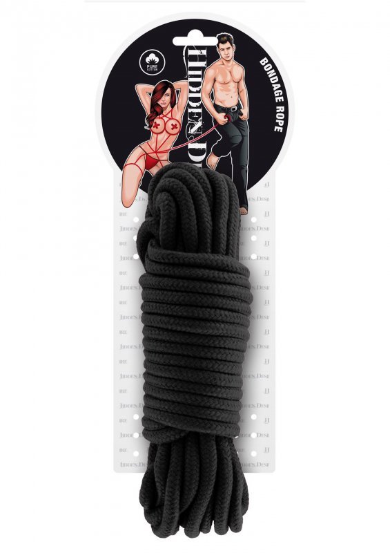 Bondage Rope 10M Black