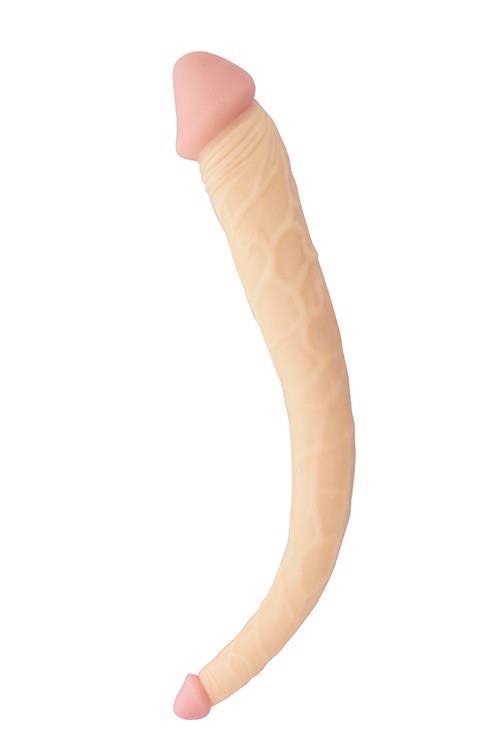 BIGSTUFF DOUBLE DONG 15INCH FLESH