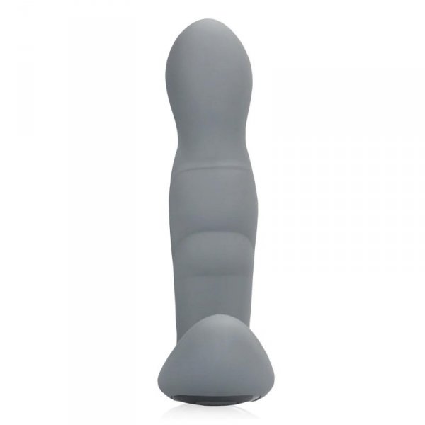 Rotating Prostate Stimulator with Remote Control - Gotham Grey