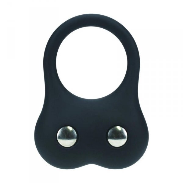 Silicone Training Cockring - M - Black