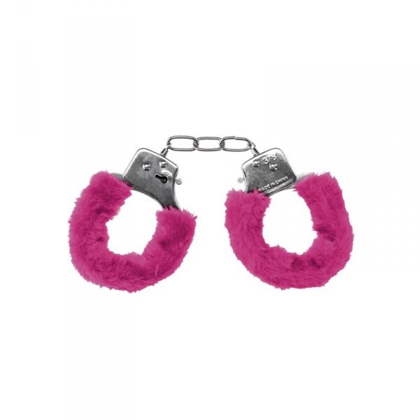Pleasure Handcuffs Furry Pink