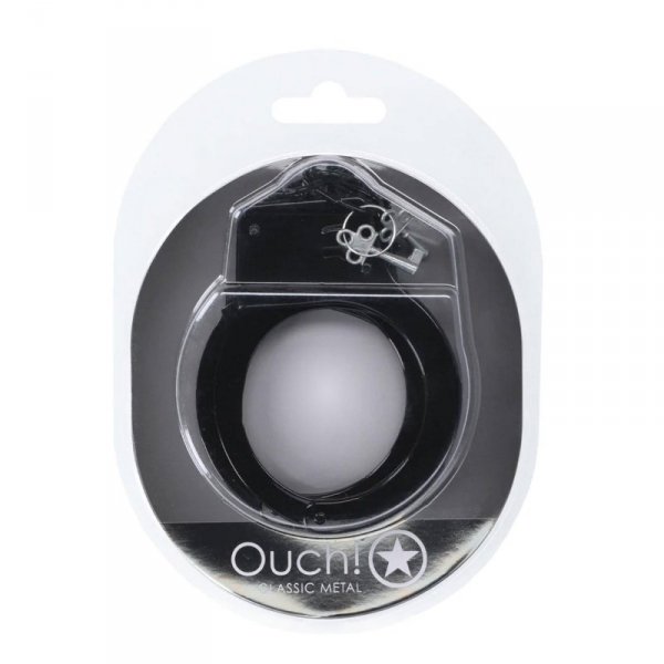 Classic Metal Handcuffs - Black