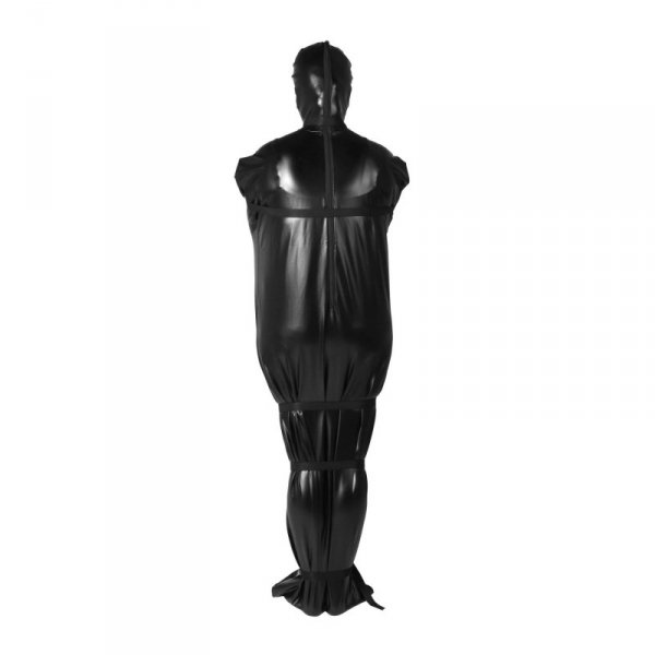 Body Bag with Nylon Straps - Black