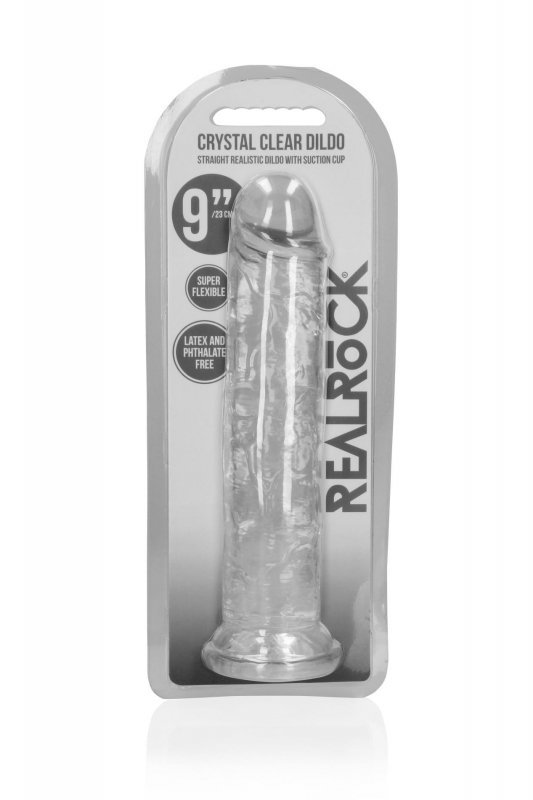 Straight Realistic Dildo with Suction Cup - 9&#039;&#039; / 23
