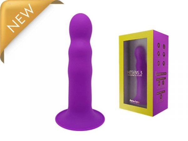 Dildo-AD.Hitsens 3 (7&quot;&quot;) Purple