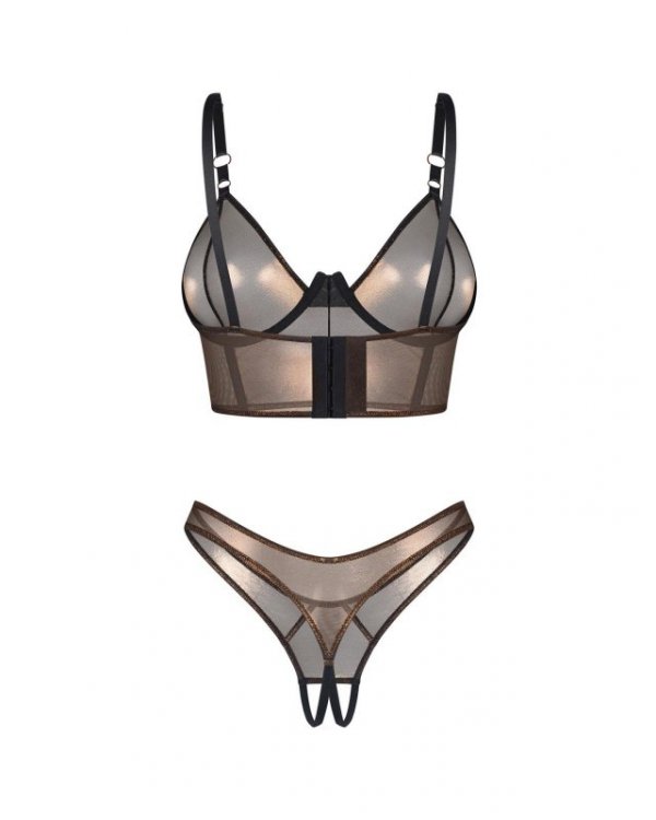 Soranna top i stringi otwarte   S/M