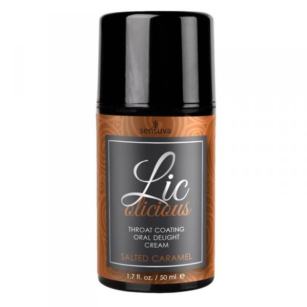 Sensuva - Lic-o-licious Oral Delight Cream Salted Caramel 50
